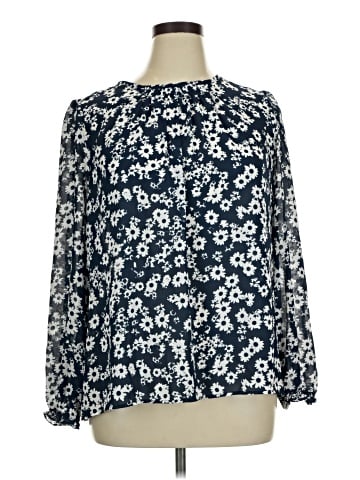 Ann Taylor LOFT Long Sleeve Blouse (view 1)