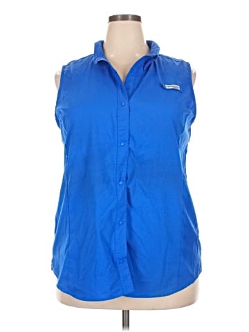 Columbia Sleeveless Button-Down Shirt (view 1)