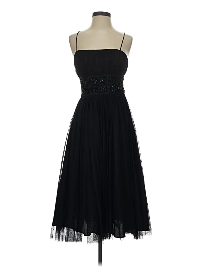 Pre-owned Caché Cocktail Dress In Black