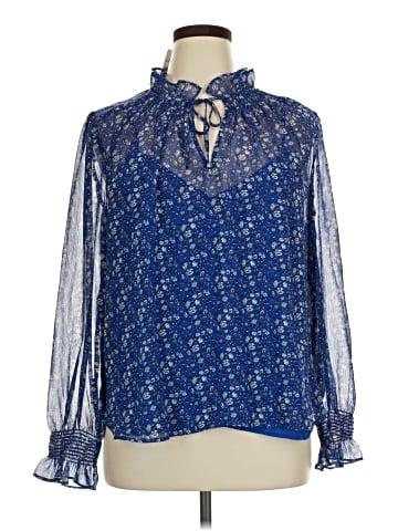 Ann Taylor LOFT Long Sleeve Blouse (view 1)