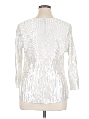 Essentials by Milano 3/4 Sleeve Top (view 2)