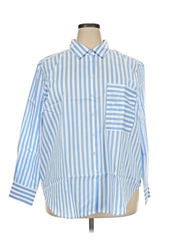AYR Long Sleeve Button-Down Shirt (view 1)