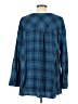 Torrid Blue 3/4 Sleeve Blouse Size Lg Plus (0) - photo 2