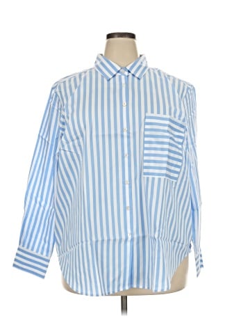 AYR Long Sleeve Button-Down Shirt (view 1)