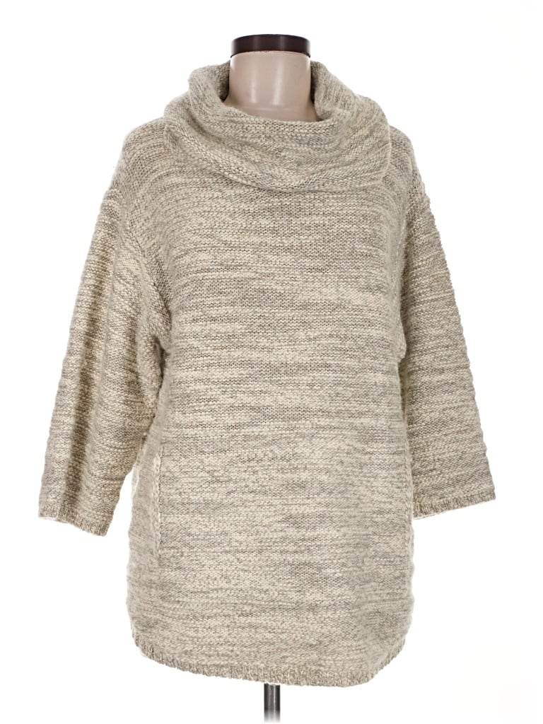 Pre-owned Purejill Pullover Sweater In Tan