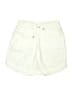 Athleta 100% Linen Solid Ivory Shorts Size 2 - photo 1