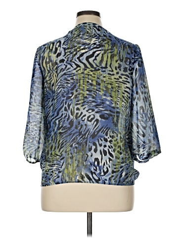 Roz & Ali 3/4 Sleeve Blouse (view 2)