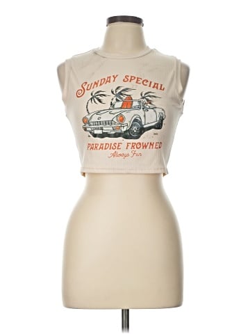 Romwe Sleeveless T-Shirt (view 1)