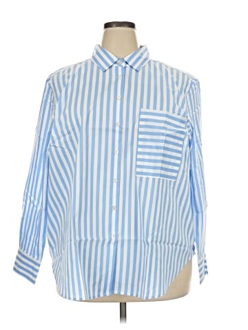 AYR Long Sleeve Button-Down Shirt (view 1)
