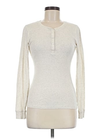 Gap Body Outlet Long Sleeve Henley (view 1)
