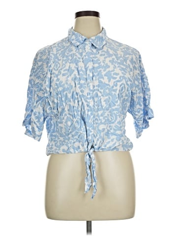 Ellen Tracy Short Sleeve Blouse (view 1)