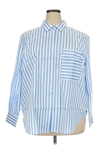 AYR Long Sleeve Button-Down Shirt (view 1)