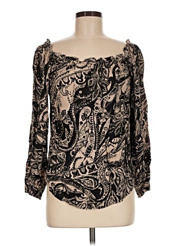 L'Agence 3/4 Sleeve Blouse (view 1)