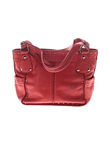 B Makowsky Leather Shoulder Bag (view 1)