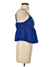 Timing 100% Polyester Blue Sleeveless Blouse Size S - photo 4