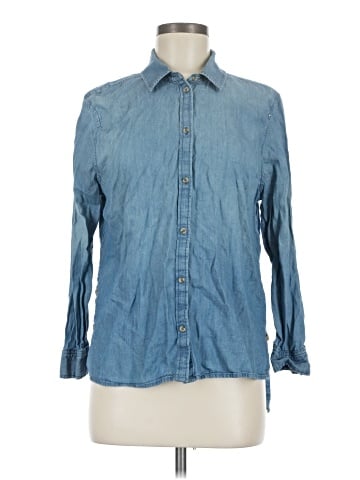 Melrose and Market Long Sleeve Button-Down Shirt (view 1)