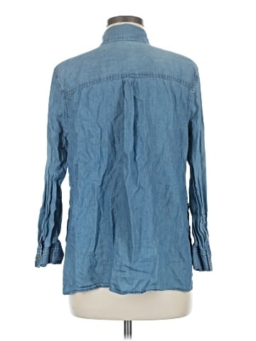 Melrose and Market Long Sleeve Button-Down Shirt (view 2)