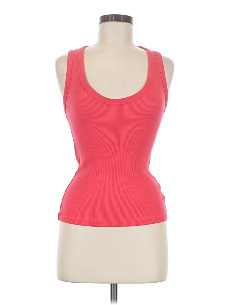 Pre-owned Universal Thread Tank Top Red Strapless Neckline Tops