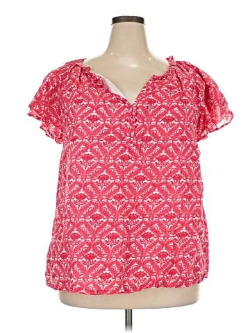 Chelsea & Theodore Short Sleeve Blouse (view 1)