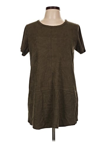 Olivaceous Short Sleeve Top (view 1)