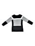 One A Color Block Gray Pullover Sweater Size M - photo 3