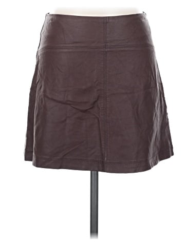Abercrombie & Fitch Faux Leather Skirt (view 1)