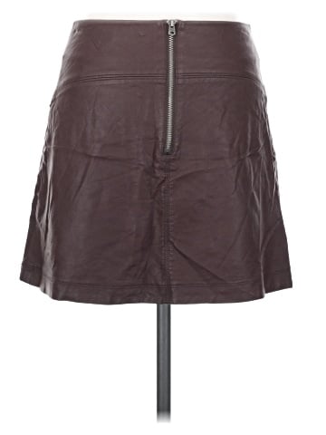 Abercrombie & Fitch Faux Leather Skirt (view 2)