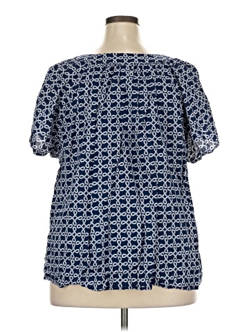 St. John's Bay Short Sleeve Blouse (view 2)