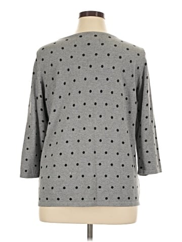 Karen Scott 3/4 Sleeve Top (view 2)