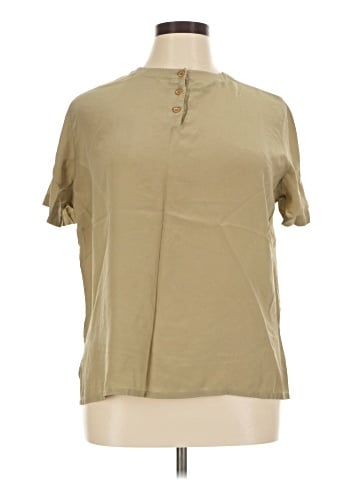 Jones New York Short Sleeve Blouse (view 1)