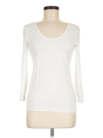 White + Warren 3/4 Sleeve T-Shirt (view 1)