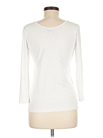 White + Warren 3/4 Sleeve T-Shirt (view 2)