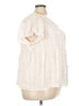 Torrid Ivory Short Sleeve Blouse Size 4X Plus (4) - photo 4