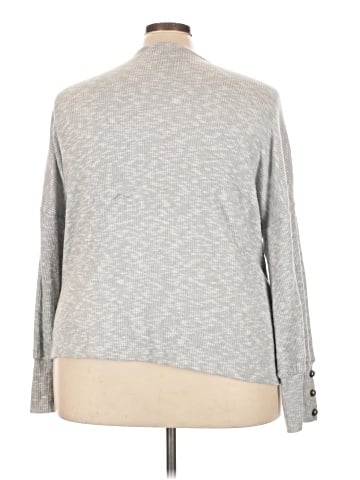 NY Collection Long Sleeve Top (view 2)