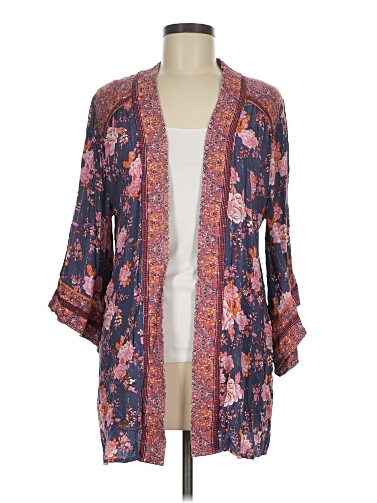 Pre-owned Matilda Jane Kimono In Purple