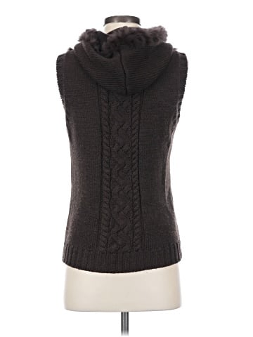 BCBGMAXAZRIA Faux Fur Vest (view 2)