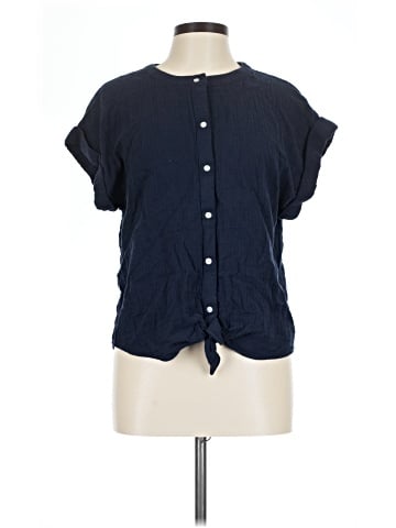 Ann Taylor LOFT Outlet Short Sleeve Henley (view 1)