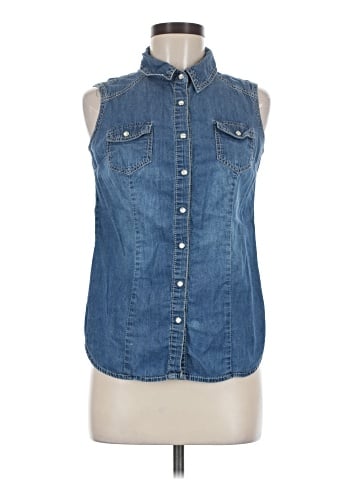 Mossimo Supply Co. Sleeveless T-Shirt (view 1)