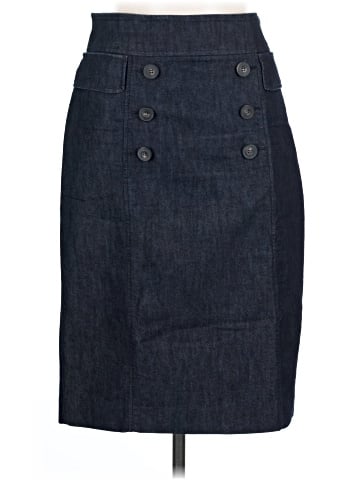 Halogen Denim Skirt (view 1)