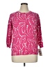 Mercer Street Studio 100% Cotton Polka Dots Pink Pullover Sweater Size XL - photo 1