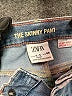 Zara Solid Blue Jeans Size 2 - 3 - photo 3