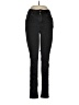 Zara Basic Chevron-herringbone Black Jeans Size 8 - photo 1