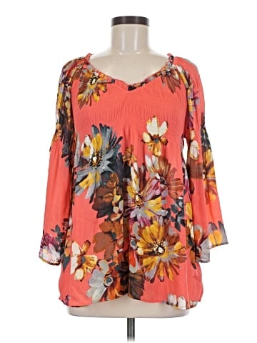 Spense 3/4 Sleeve Blouse (view 1)