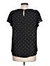 CeCe 100% Polyester Stars Black Short Sleeve Blouse Size L - photo 2