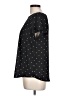 CeCe 100% Polyester Stars Black Short Sleeve Blouse Size L - photo 5