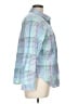 L.L.Bean Houndstooth Blue Long Sleeve Button-Down Shirt Size L (petite) - photo 4