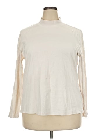 St. John's Bay Long Sleeve Turtleneck (view 1)