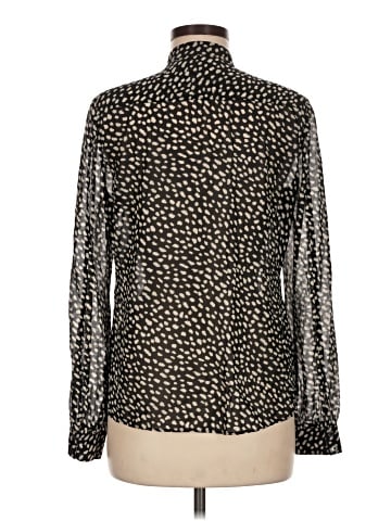 Tory Burch Long Sleeve Silk Top (view 2)