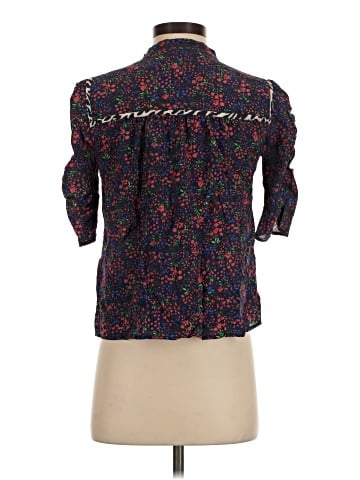 Nanette Lepore 3/4 Sleeve Silk Top (view 2)