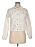 Zara Ivory Denim Jacket Size M - photo 1